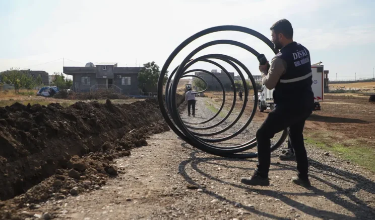 Diyarbakır Büyükşehir Bismil’de içme suyu altyapısını güçlendiriyor