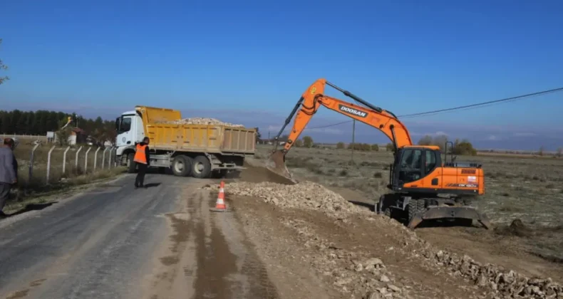 Eskişehir’de 30 kilometrelik yol yenileniyor