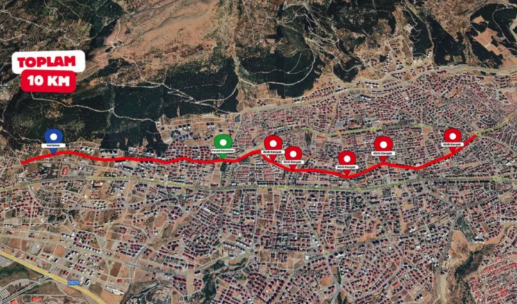 Kahramanmaraş’ın ulaşım altyapısında yeni dönem