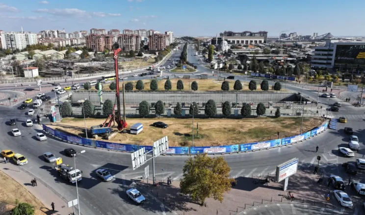 Konya’da Otogar Kavşağı yenileniyor