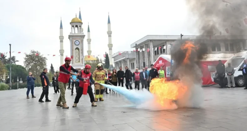 Manisa’da 6,8 büyüklüğünde deprem tatbikatı