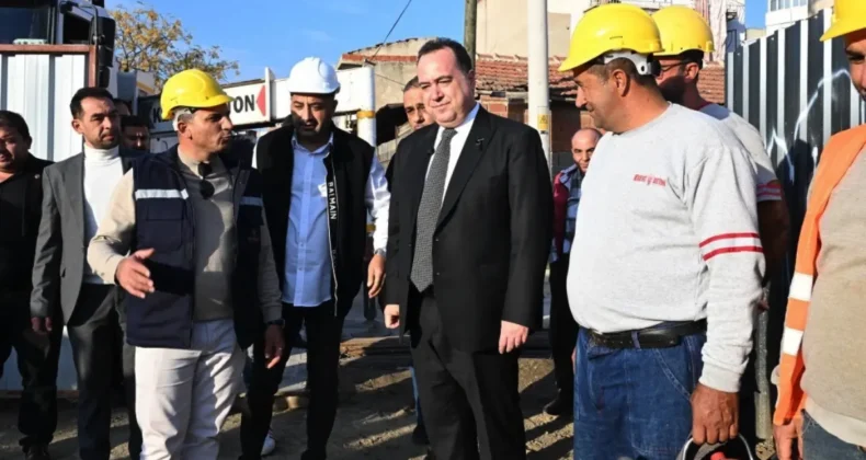 Manisa’da kentsel dönüşüm çalışmaları sürüyor