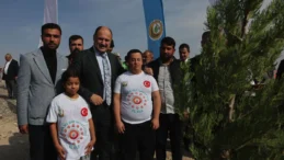 Şanlıurfa’da fidanlar toprakla buluştu