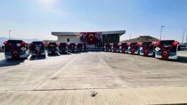 Şırnak’ta 12 halk otobüsü hizmete alındı