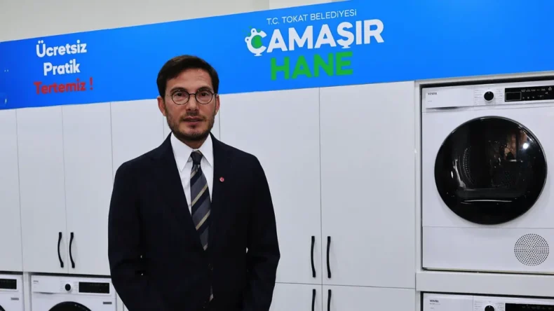 Tokat’ta ücretsiz çamaşırhane hizmeti başladı