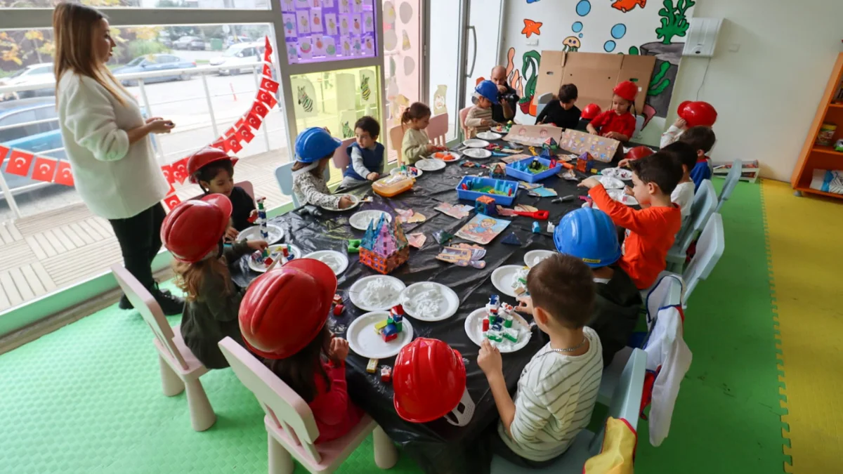 Yalova’da okul öncesi çocuklara yönelik ilginç bir atölye çalışması gerçekleştirildi.