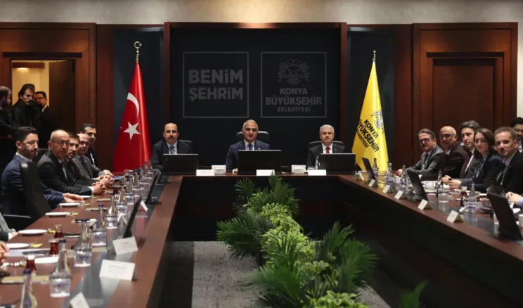Konya’nın 5 yıllık turizm master planı Bakan Ersoy ile yapıldı