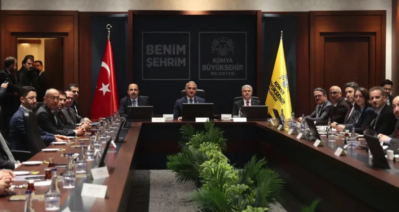 Konya’nın 5 yıllık turizm master planı Bakan Ersoy ile yapıldı