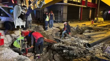 Adıyaman’da altyapı yenileme çalışmaları sürüyor