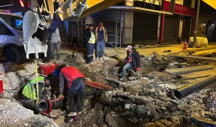 Adıyaman’da altyapı yenileme çalışmaları sürüyor