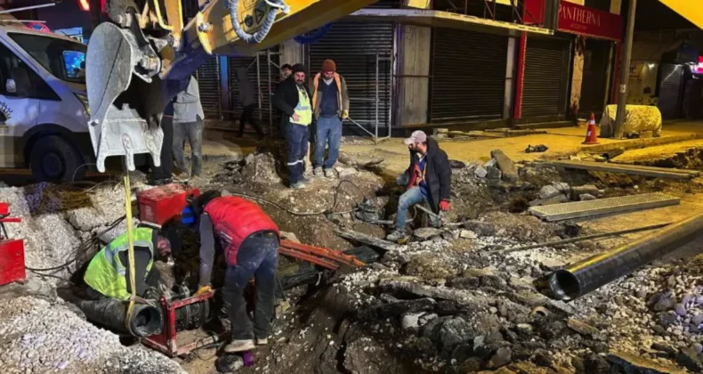 Adıyaman’da altyapı yenileme çalışmaları sürüyor