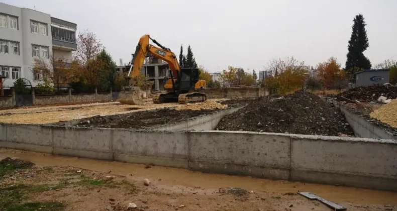 Adıyaman’da gündüz bakımevi inşaatı sürüyor