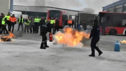Ankara’da EGO personeli acil durum tatbikatı yaptı
