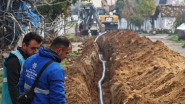 Aydın’ın tüm ilçelerinde altyapı çalışmaları sürüyor