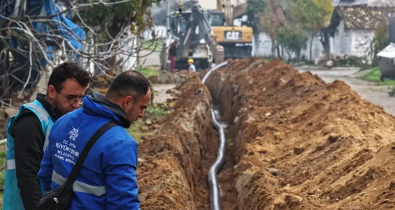 Aydın’ın tüm ilçelerinde altyapı çalışmaları sürüyor