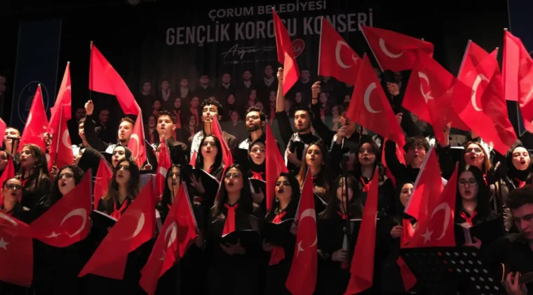 Çorum Belediyesi Gençlik Korosu’ndan engelliler gününe anlamlı etkinlik