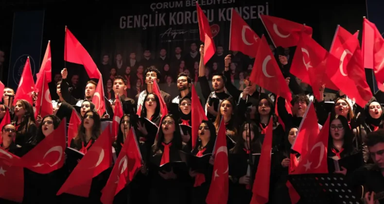 Çorum Belediyesi Gençlik Korosu’ndan engelliler gününe anlamlı etkinlik