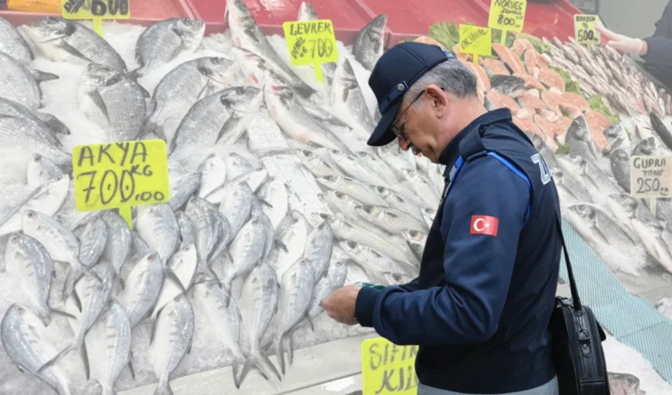 Çorum’da balık tezgahları tek tek denetleniyor