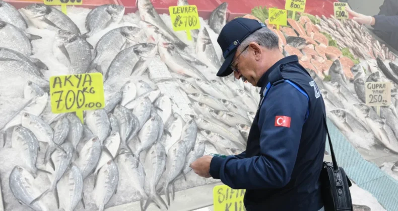 Çorum’da balık tezgahları tek tek denetleniyor