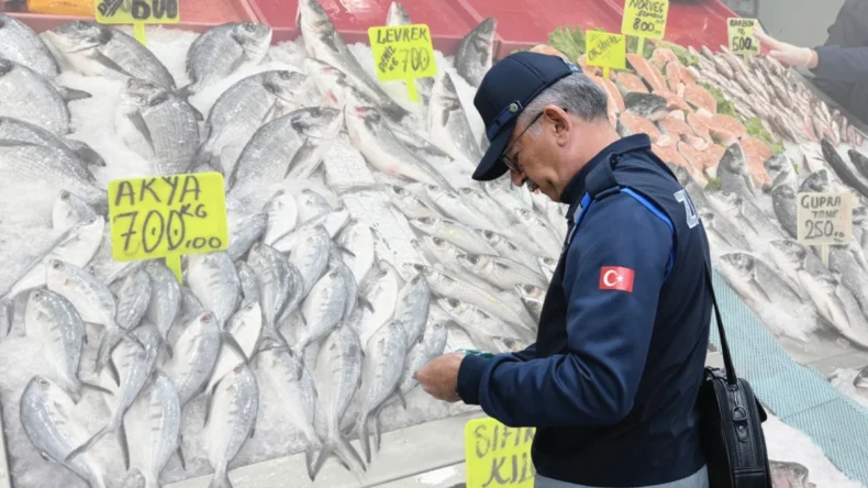 Çorum’da balık tezgahları tek tek denetleniyor