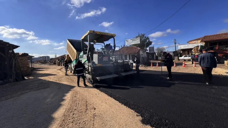Çorum’da trafiği rahatlatacak yeni bağlantı yolu