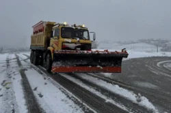 Çorum Belediyesi karla mücadeleye hazır