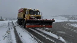 Çorum Belediyesi karla mücadeleye hazır