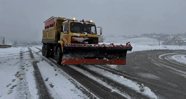 Çorum Belediyesi karla mücadeleye hazır