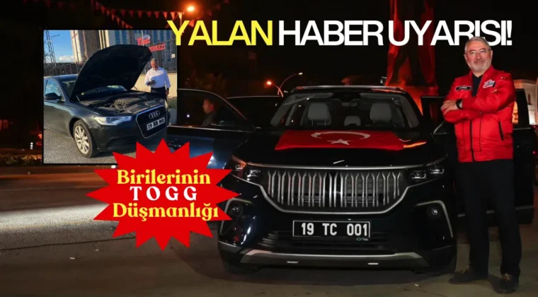 Yalan haberle TOGG’un hedef alınmasına belediyeden açıklama