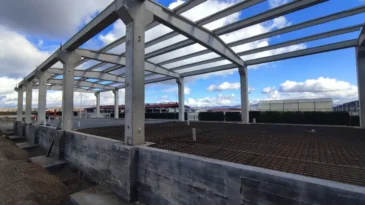 Çorum’da yıllık 5 milyon kutu mama üretilecek tesiste çalışmalar sürüyor