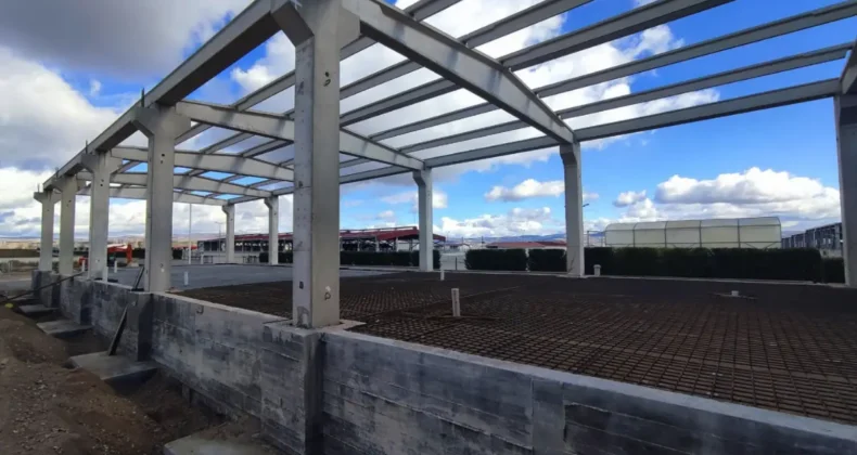 Çorum’da yıllık 5 milyon kutu mama üretilecek tesiste çalışmalar sürüyor