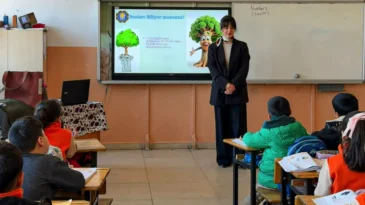 Diyarbakır’da öğrencilere çevre bilinci eğitimi veriliyor