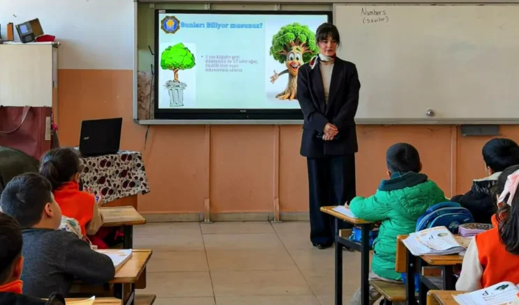 Diyarbakır’da öğrencilere çevre bilinci eğitimi veriliyor