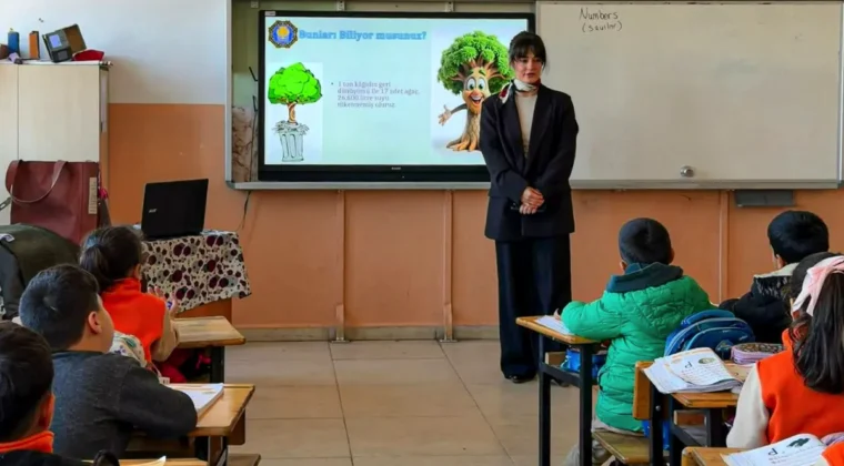 Diyarbakır’da öğrencilere çevre bilinci eğitimi veriliyor