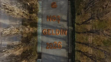 Eskişehir’de yeni yıla renkli çalışma: “Hoş geldin 2026”