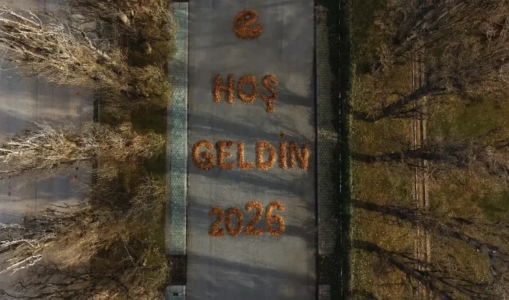 Eskişehir’de yeni yıla renkli çalışma: “Hoş geldin 2026”