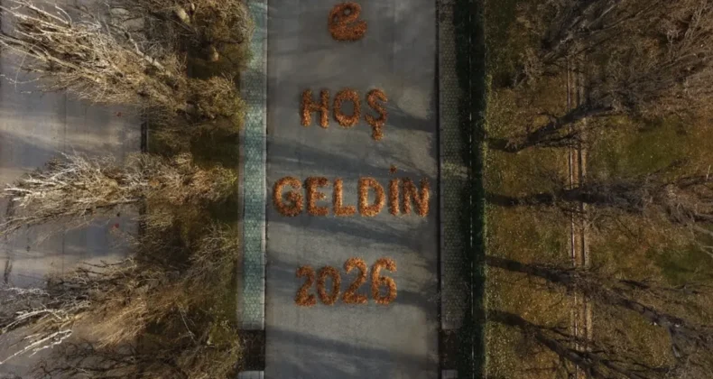 Eskişehir’de yeni yıla renkli çalışma: “Hoş geldin 2026”