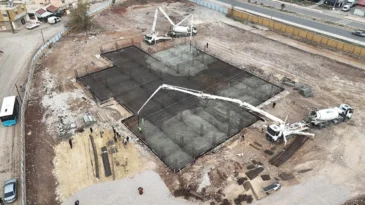 Hatay Reyhanlı’da yolcu terminali ve minibüs garajının temeli atıldı