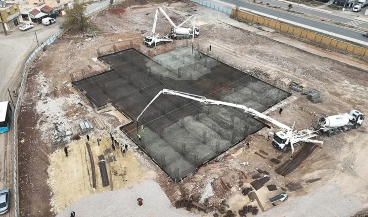 Hatay Reyhanlı’da yolcu terminali ve minibüs garajının temeli atıldı