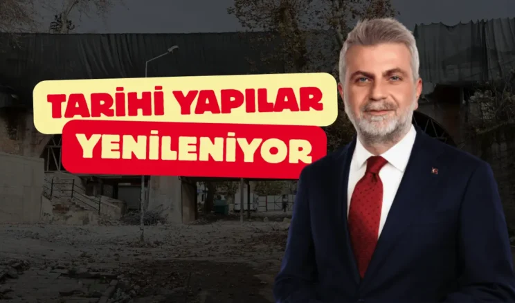 Kahramanmaraş’ta Kanlıdere Köprüsü yenileniyor
