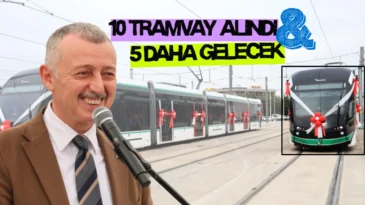 Kocaeli’de raylı sistem müjdesi! 15 tramvay daha…