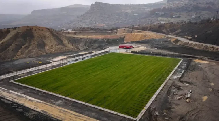 Mardin’e UEFA standartlarında yeni futbol sahası