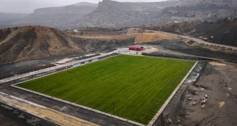 Mardin’e UEFA standartlarında yeni futbol sahası