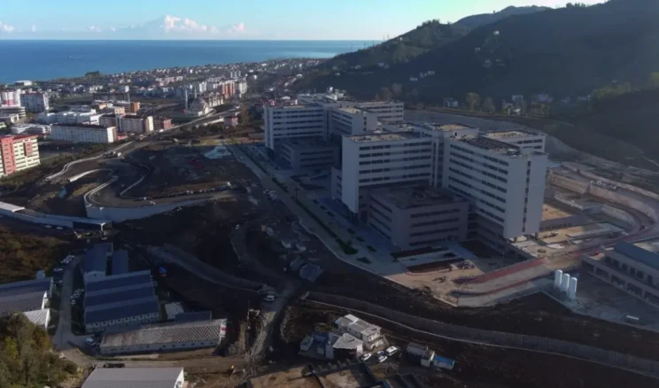 Ordu Şehir Hastanesi’nin altyapısı tamamlandı