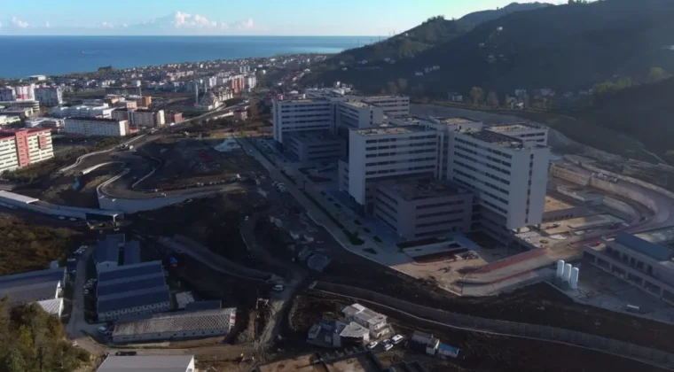 Ordu Şehir Hastanesi’nin altyapısı tamamlandı