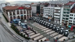 Ordu Büyükşehir araç filosunu güçlendiriyor