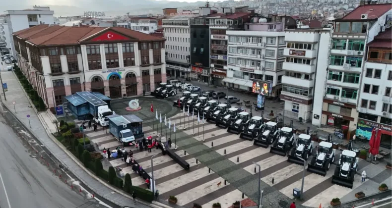 Ordu Büyükşehir araç filosunu güçlendiriyor