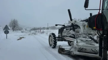 Ordu’da karla mücadele çalışmaları başladı