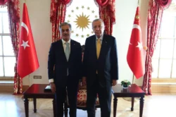 Başkan Alemdar Cumhurbaşkanı Erdoğan’ı ziyaret etti! Su zirvesi…