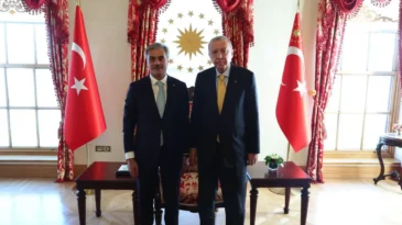 Başkan Alemdar Cumhurbaşkanı Erdoğan’ı ziyaret etti! Su zirvesi…